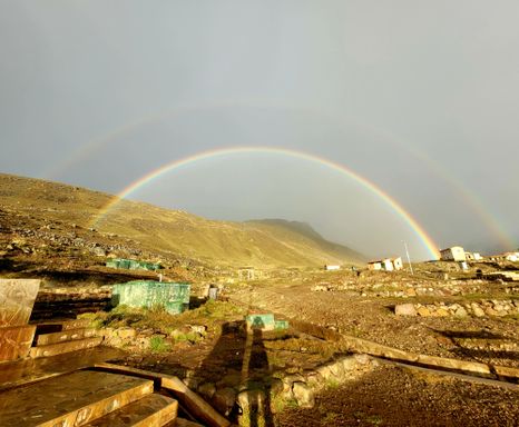 Rainbow Pacchanta Hot Springs Apu Augangate